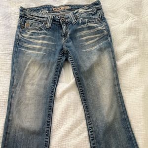 Womens Big Star Cropped Jeans size 25